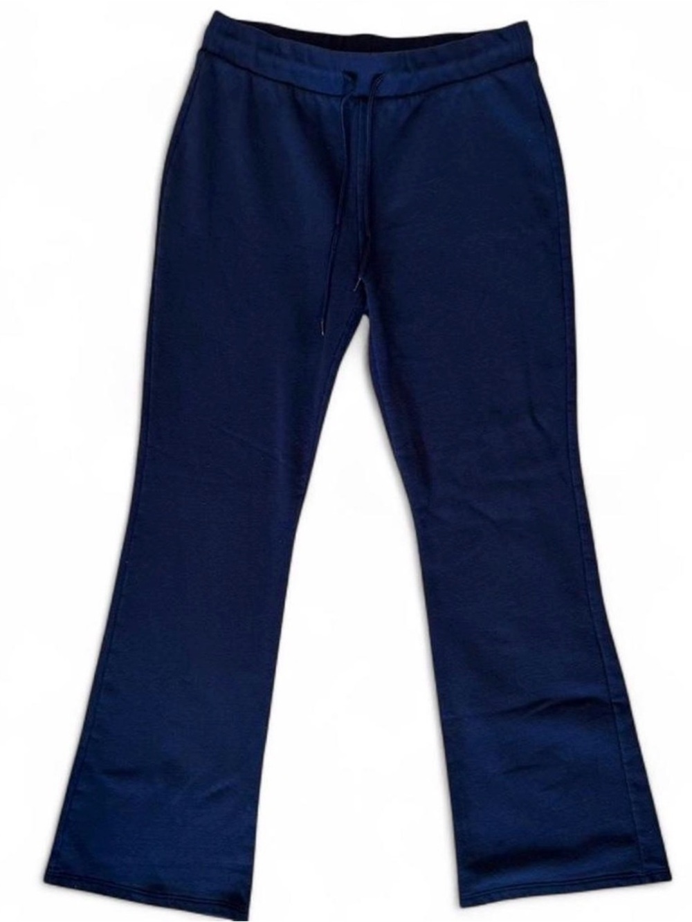 Navy Blue Flare Sweatpants